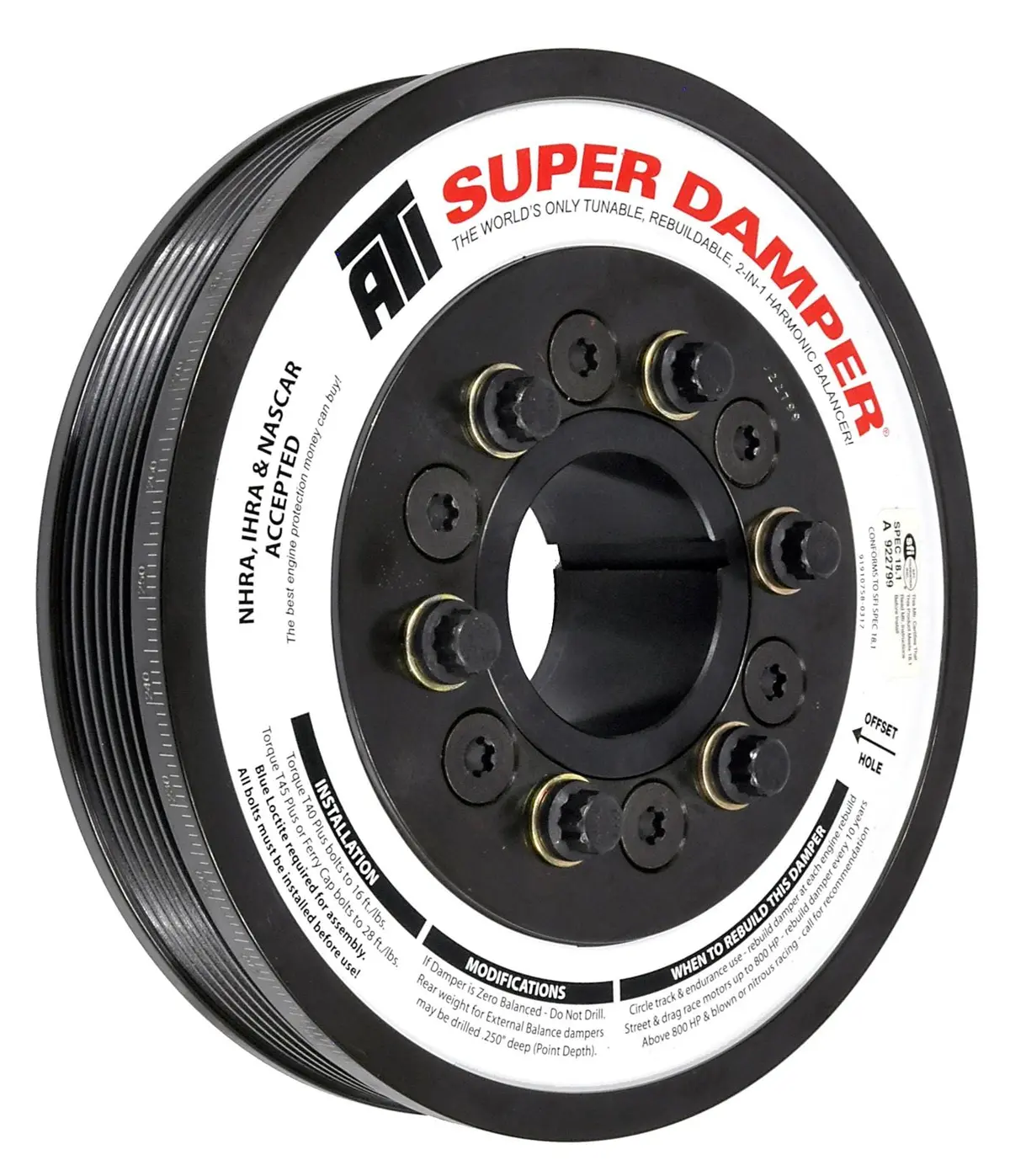Ati Diesel Harmonic Balancer – Super Damper Model 917378 1