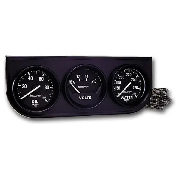 Autogage 2397 Analog Gauge Console By Autometer 1