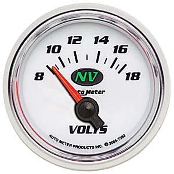Nv Series Analog Voltmeter Gauge – Classic-Style Electrical Monitoring Instrument (Au7392) 1