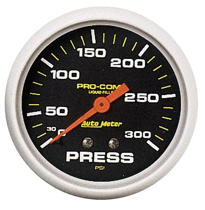 Pro-Comp Au5423 Analog Pressure Gauge – 0–100 Psi, Chrome Bezel, Mechanical Movement 1