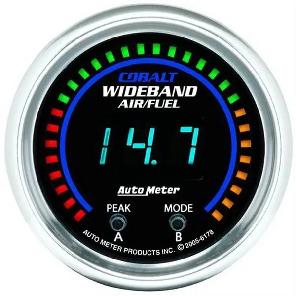 Autometer Cobalt Digital Temperature Gauge – 2-5/8 Inch, Led Backlit Display (6178) 1