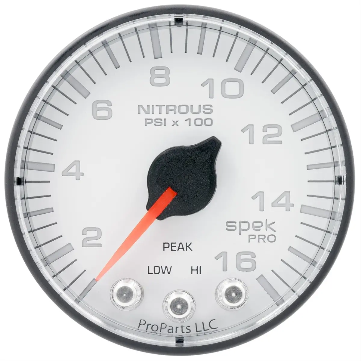 Autometer Spek-Pro Analog Water Temperature Gauge – 0–280°F (P320128) 1