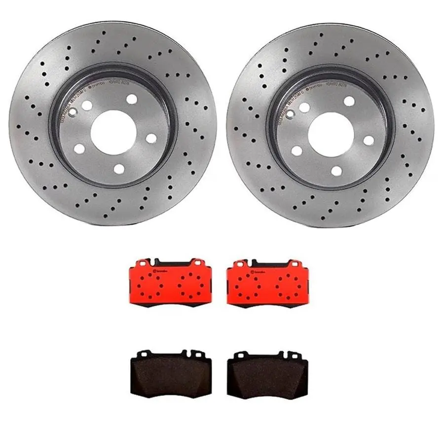 Brembo Brake Pad And Rotor Kit (Kt00B43) 1