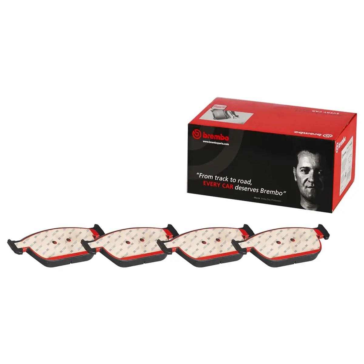 Brembo Nao Ceramic Brake Pads – P86030N 1
