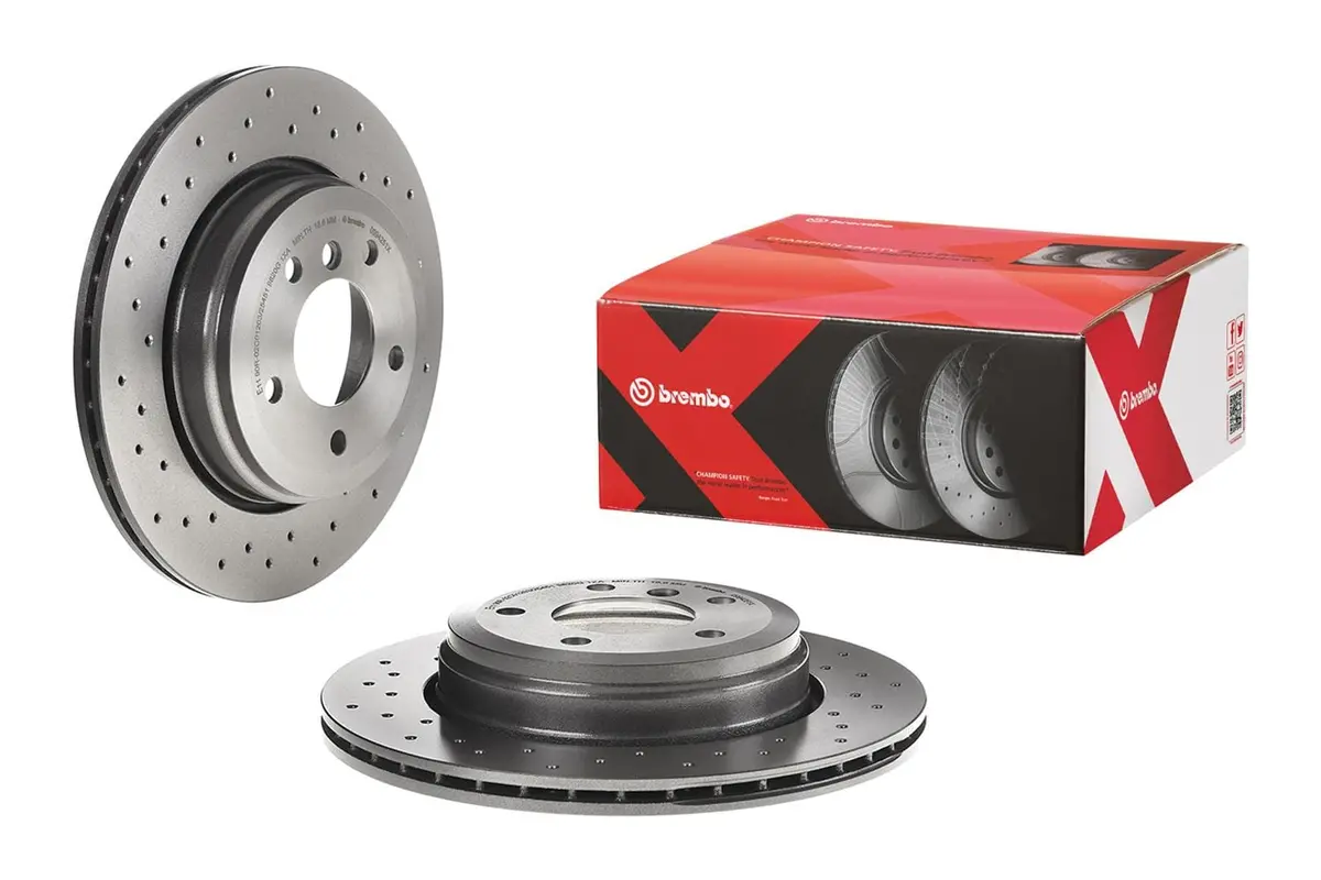 Brembo Uv-Resistant Premium Brake Rotors – Direct Replacement (Part #09.9425.1X) 1