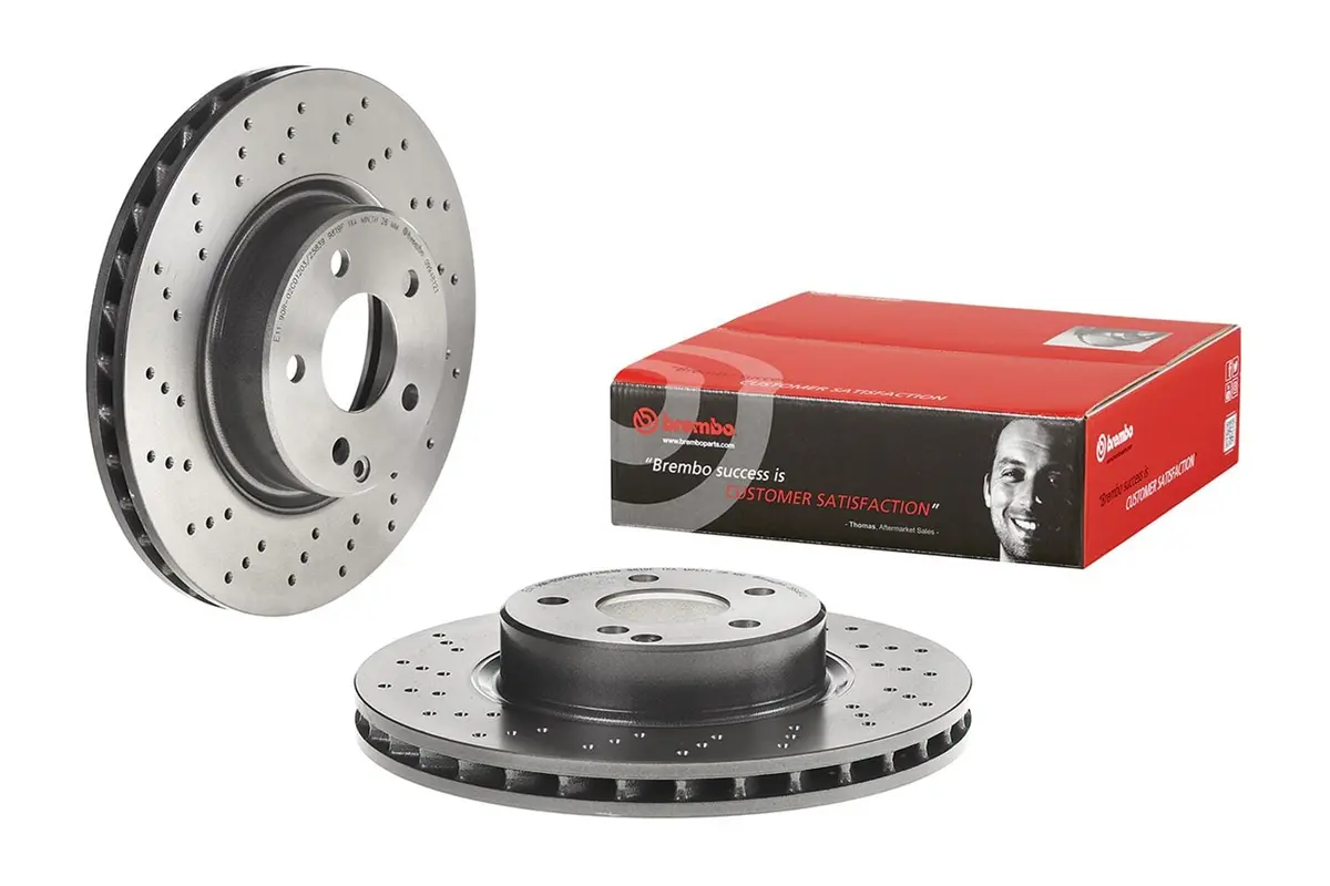 Brembo Uv-Protected Brake Rotor – High-Strength 09.9481.21 Replacement 1