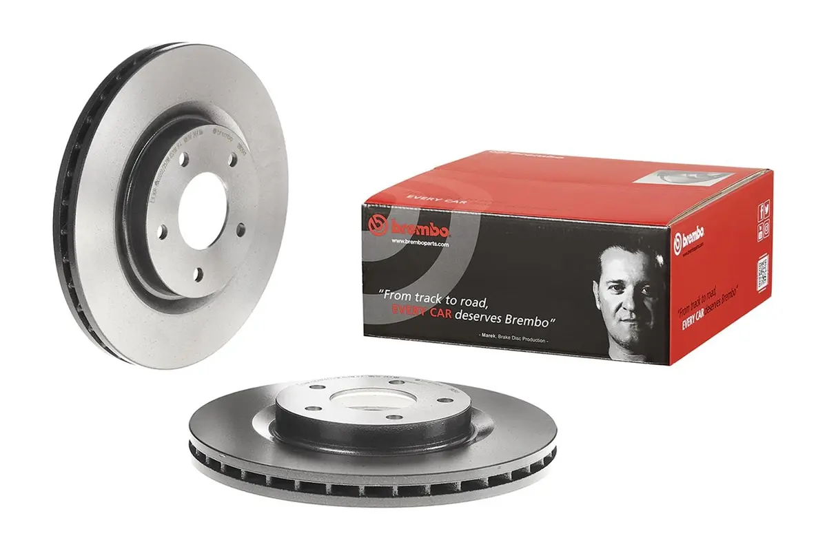 Brembo Uv-Coated Brake Rotors – Premium Front Rotor 09N26411 1