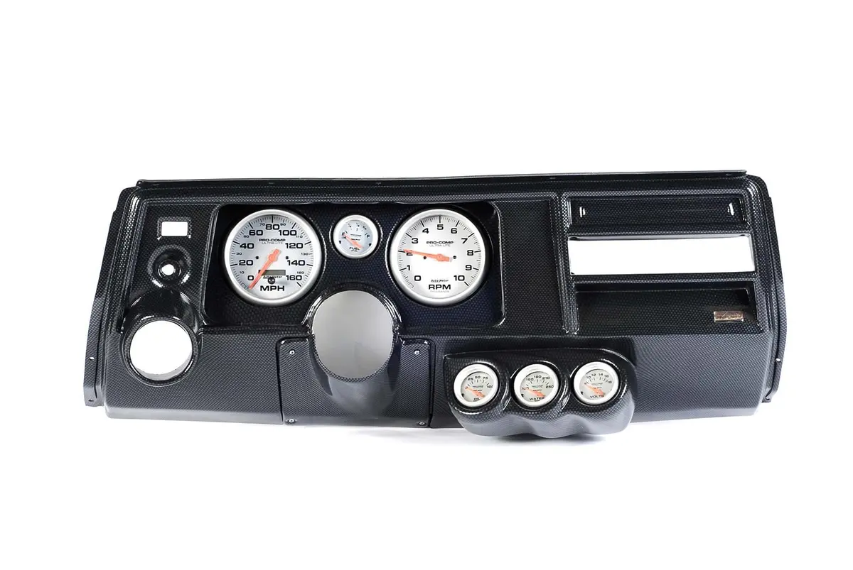 Classic Thunder Road Instrument Cluster With Autometer Gauges – Model 103690313 1