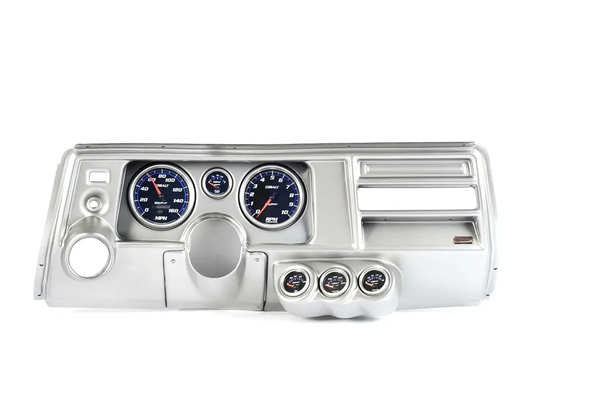 Classic Thunder Road Custom Instrument Panel With Autometer Gauges – Pre-Wired Dash Kit (103690812) 1