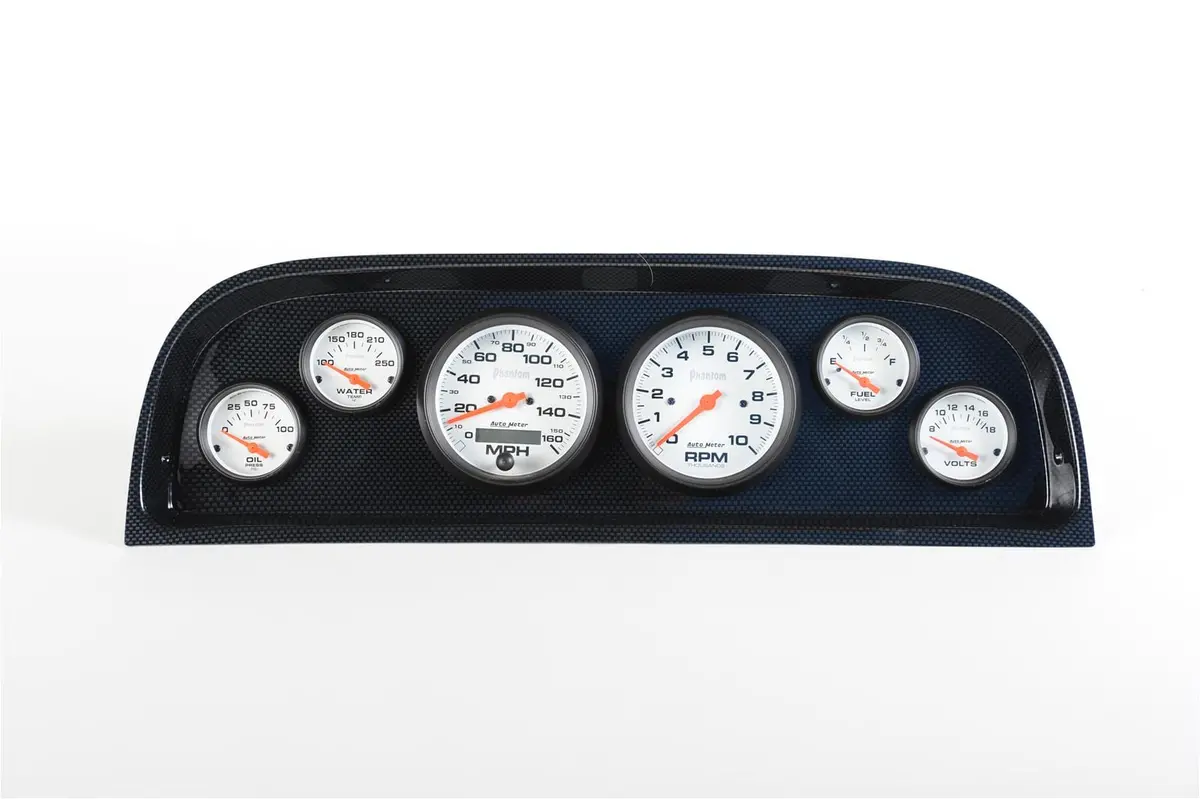 Classic Thunder Road Instrument Panel With Autometer Gauges – 107600413 1