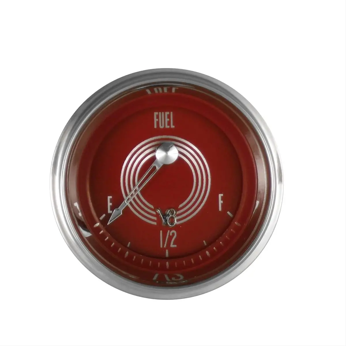 Classic Instruments V8Rs14Shc Red Steelie Series Analog Gauges 1