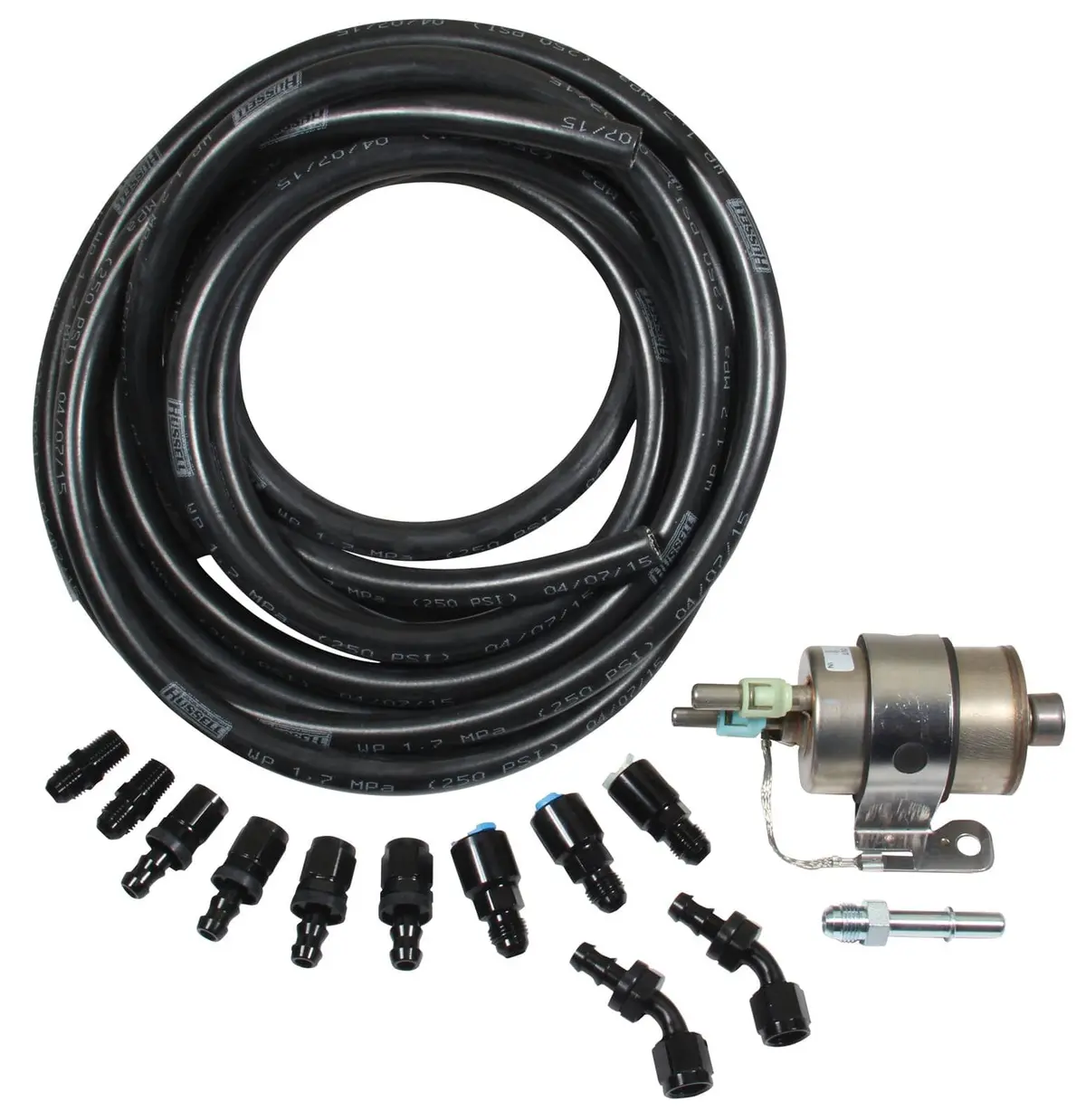 Classic Performance Automotive Ls Fuel Line Kit – 45" Pre-Bent Stainless Tubing 1