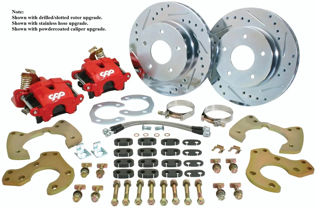 Classic Performance Cp2505-38-5500 Front Disc Brake Conversion Kit For 1955–1967 Chevrolet Trucks 1