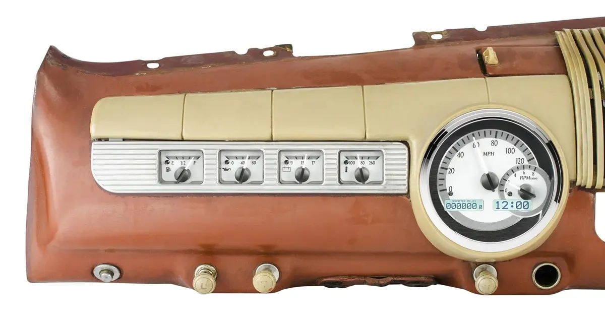 Dakota Digital Vhx-42F-S-W Analog Gauge System – Direct-Fit Retrofit 1