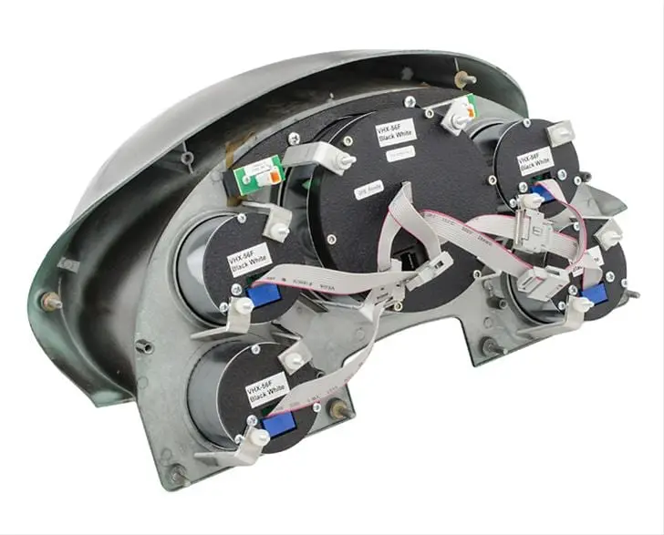 Dakota Digital Vhx-56F-S-W Analog Gauge Cluster – Direct-Fit Hot Rod Dash 1