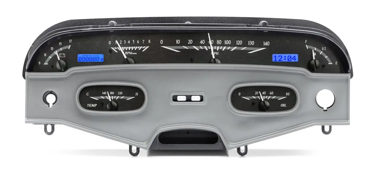 Dakota Digital Vhx-58C-Imp-K-W Analog Gauge System – Direct-Fit Dashboard Upgrade For Impalas 1