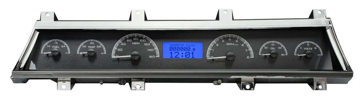 Dakota Digital Vhx-66C Analog Gauge System – Plug-And-Play Dash Upgrade For Classic Vehicles 1
