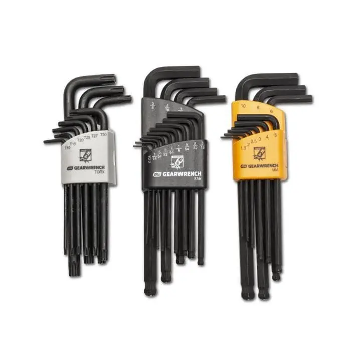 Gearwrench 83527 Hex And Torx Key Wrench Set – Compact Dual-Ended Tool For Tight Spaces 1