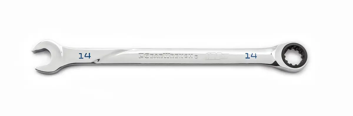 Gearwrench Combination Wrench Set – Durable Chrome Finish (86414) 1
