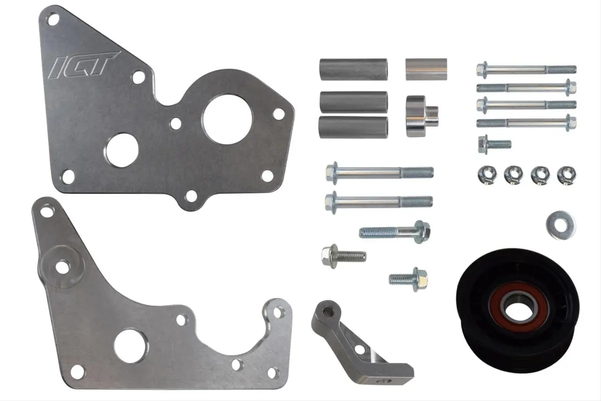 Ict Billet 551751-1 Power Steering Pump Mounting Brackets 1