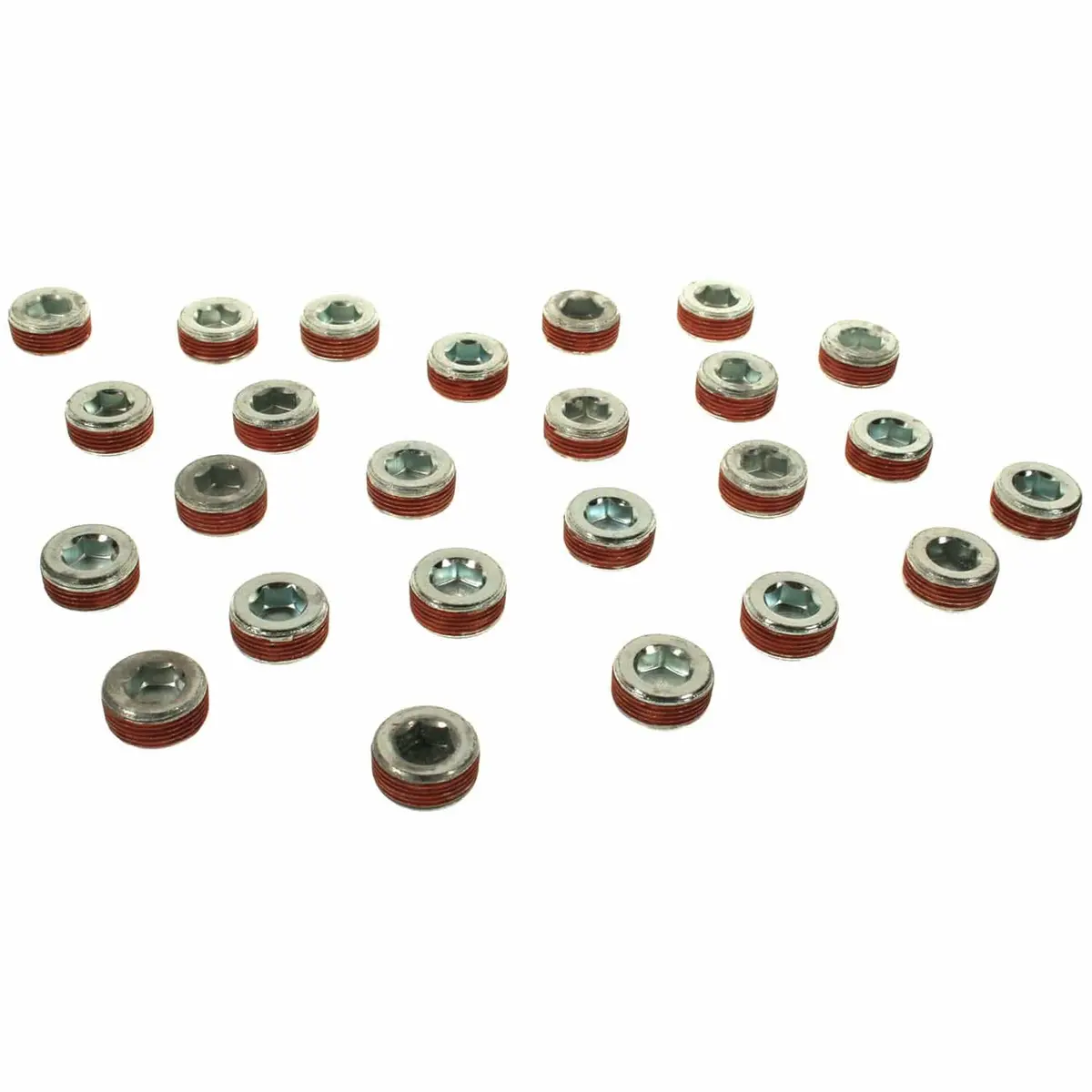Melling Threaded Plug Fitting – 1/4" Npt, Steel, For Oil Systems (Mpp-184T) 1