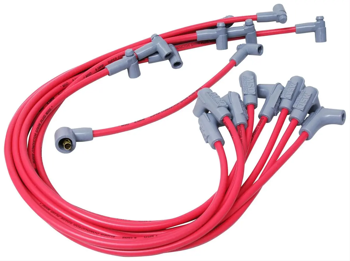 Msd 35599 8.5Mm Super Conductor Spark Plug Wire Kit 1