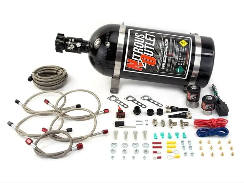 Nitrous Outlet 00-10002-12 Dual-Nozzle Efi Nitrous System – Tunable Dry Or Wet Configuration 1