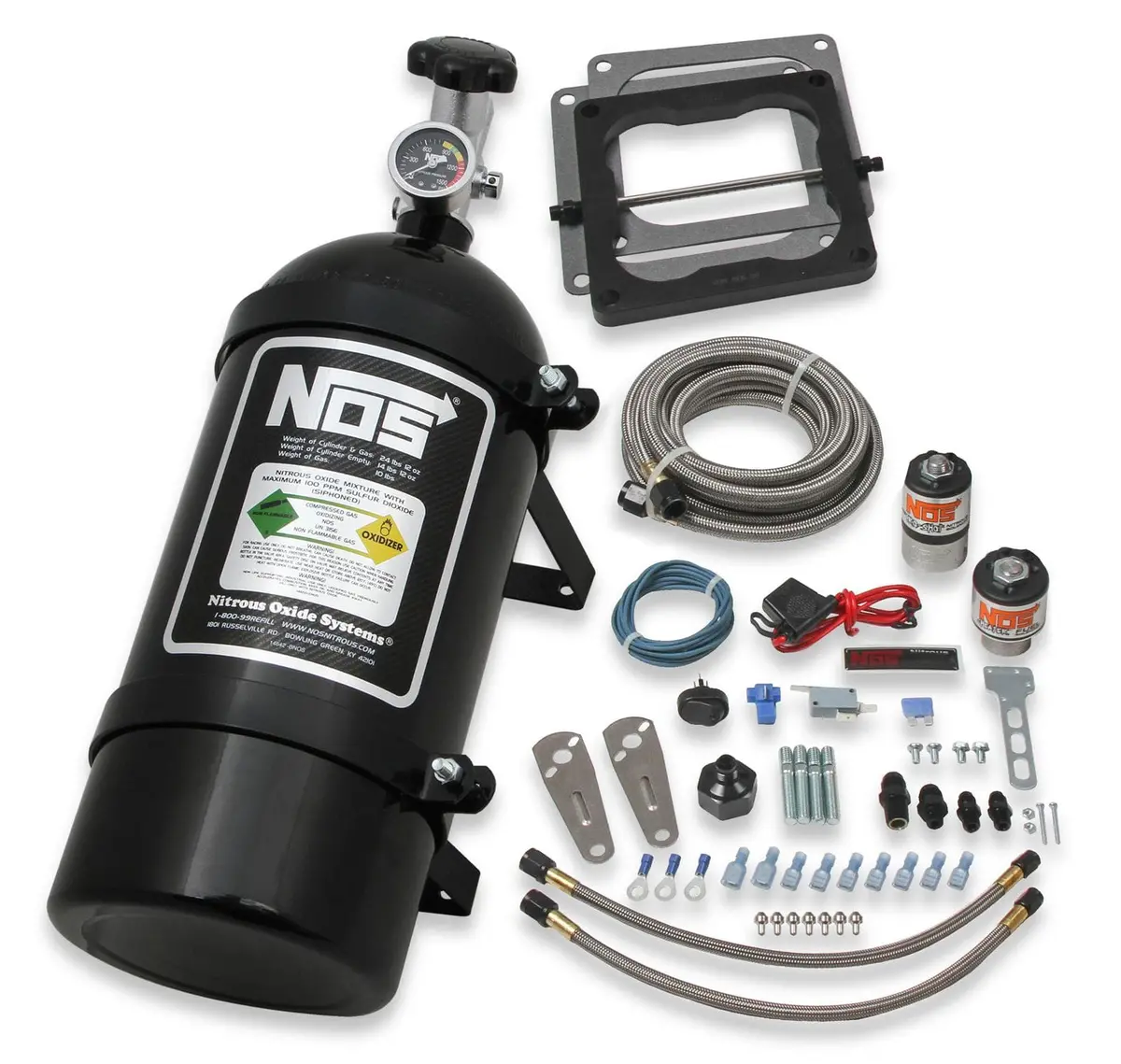 Nos Big Shot Nitrous System – Bolt-On Power Adder For Naturally Aspirated Engines 1