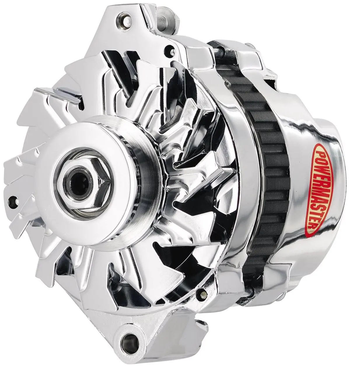 Chrome-Finished Gm/Chevy Cs130-Style Alternator – Pm378021 1