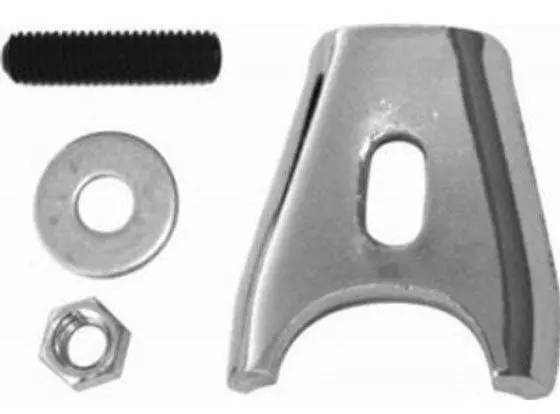 Chrome Steel Distributor Mounting Clamp With Hold-Down Stud – Universal Fit (Rpcr9126) 1