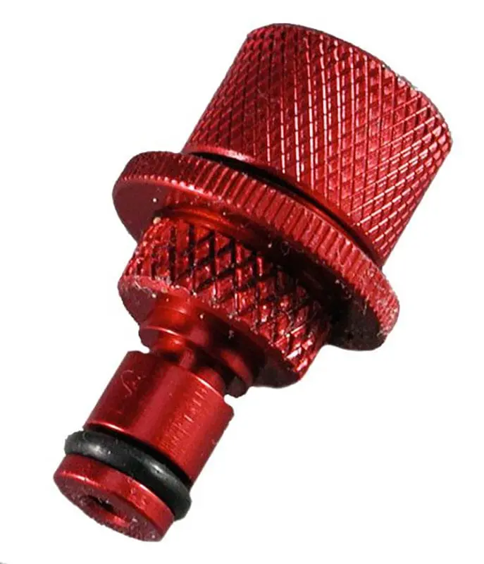 Red Anodized Brake Bleeder Valve – Stainless Steel Construction (Rs-Aer22310S) 1
