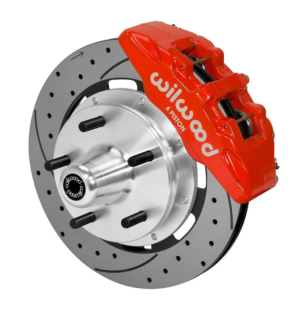 Wilwood 140-14531-Dr Forged Dynapro 6-Piston Front Brake Kit – Big Brake Upgrade 1